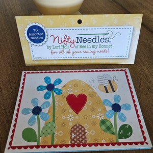 Nifty Needles Assortment by Lori Holt Pack color coded sewing embroidery binding tapestry chunky applique image 1