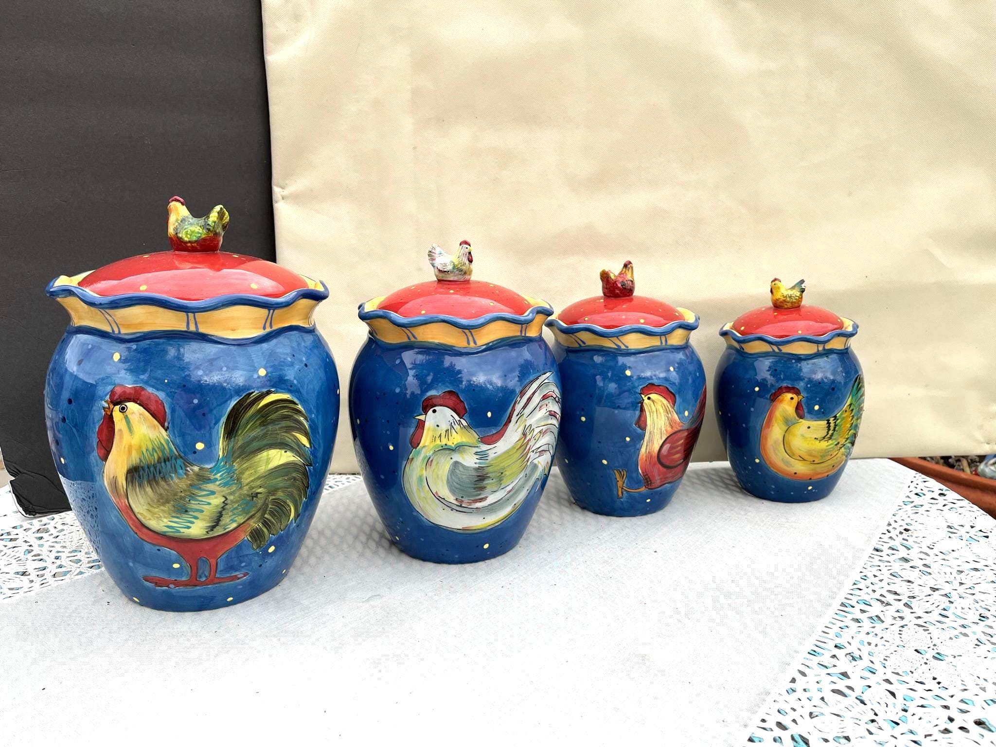 Susan Winget Canister - Etsy