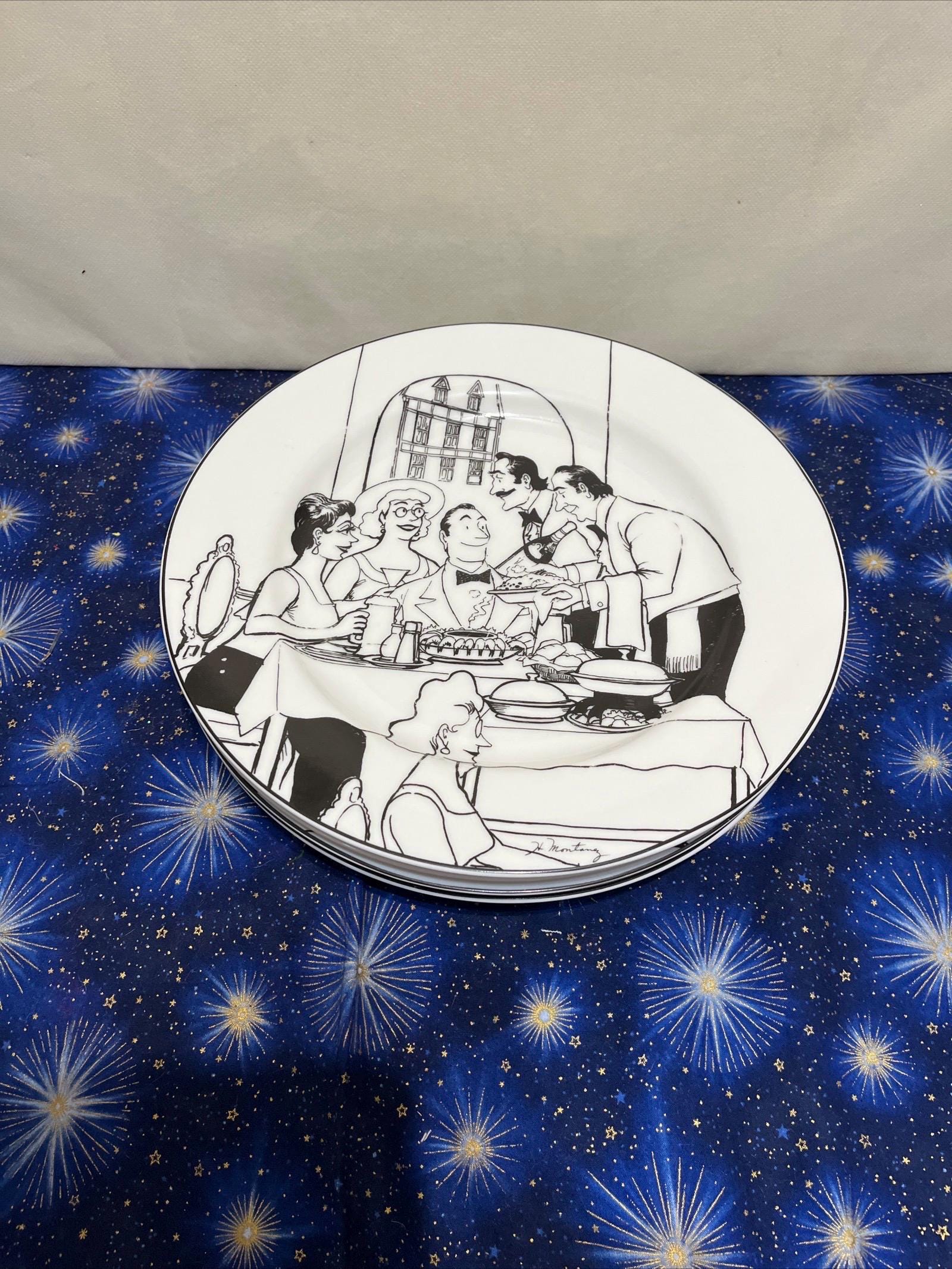 Epoch LE RESTAURANT Salad Plates: Henry Montanez French Dining, 8