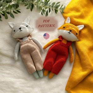 SCHEMA ALL'UNCINETTO Tutorial Volpe Amigurumi, Download immediato, Tutorial per animali di peluche fatti a mano fai da te