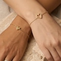 Friendship bracelet set Hearts matching Bestfriends Gift Family jewelry friends product logo