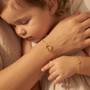 Passendes Herz Armband Bestfriends Mama Tochter Geschenk Familie Schmuck Freunde Geschenk von Mama