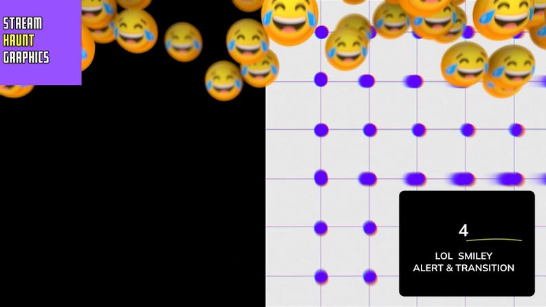 Funny Emoji Reactions & Twitch Transition Bundle – ROFL, LOL, Smile ...