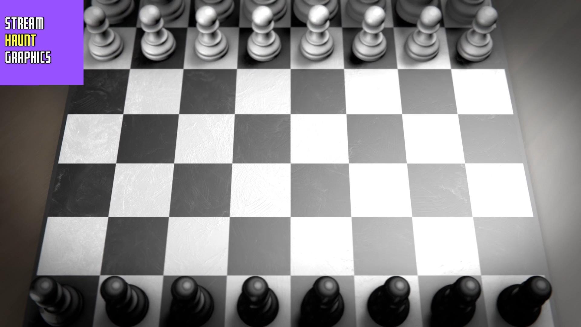 Art Deco Chess Stream Overlay: MP4 Animated Screens (digital Download ...