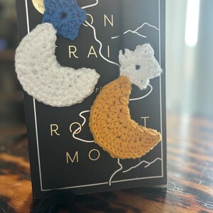 Crochet bookmark cute book lovers gift