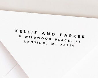 Housewarming Address Stamp, Personalized Address Stamp, Return Address Stamp, Self Inking For Address, First Home Housewarming Gift (AS635)