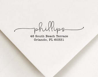 self ink address stamp return address stamp script address etsy
