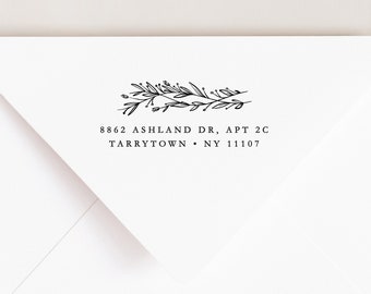 May include: A return address label with a floral design and the text "8862 Ashland Dr, Apt 2C Tarrytown, NY 11107".