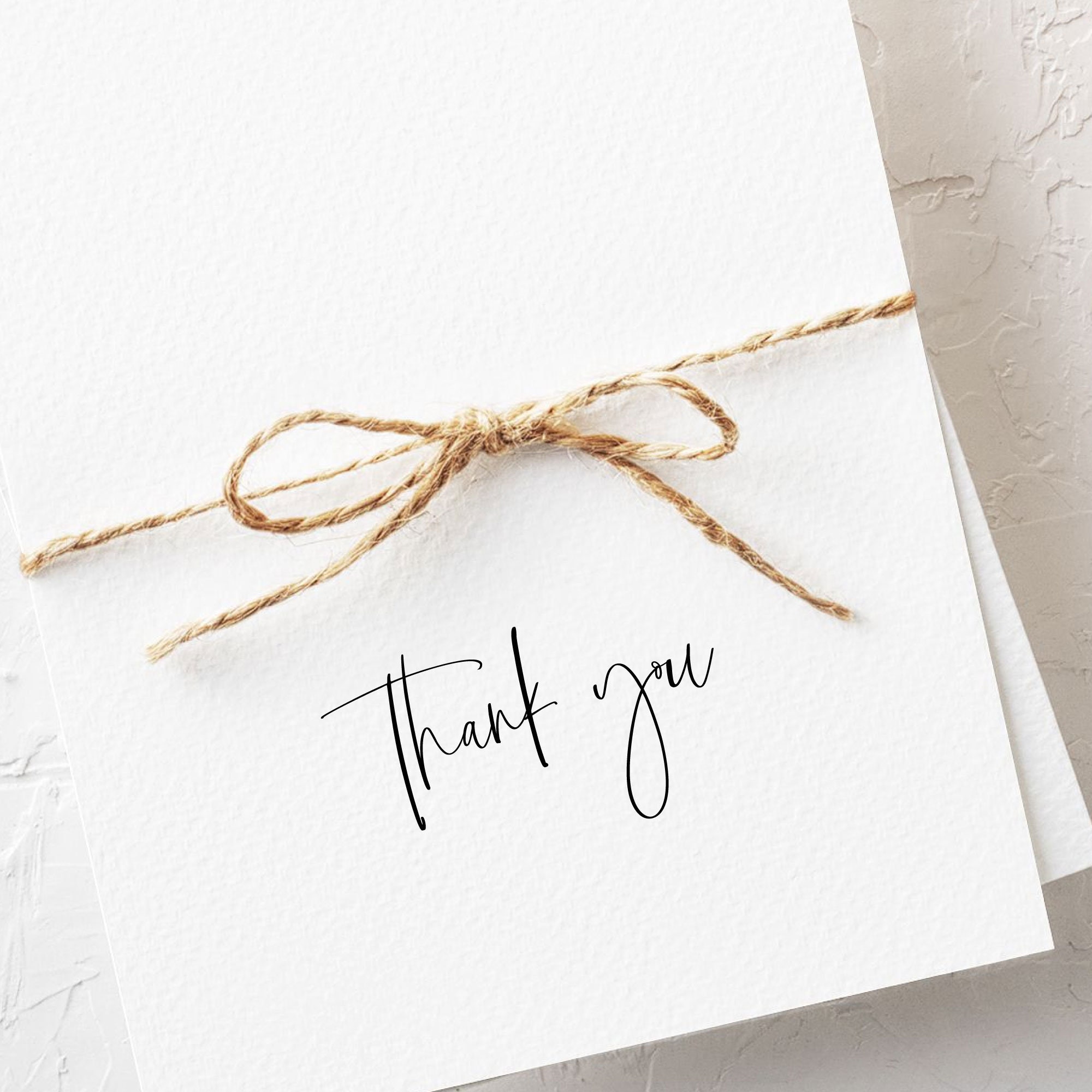 Thank You Stamp Etsy