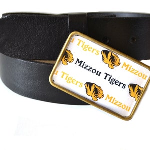 Université de Missouri ceinture boucle Mizzou Tigers College boucle