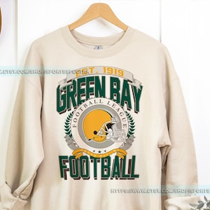 Green Bay Football Vintage Sweatshirt T-Shirt, Retro Green Bay Packer Game Day Crewneck, Packers Sweatshirt, Packers Fans Gift FXT5
