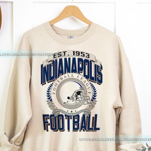 Indianapolis Football Vintage Sweatshirt T-Shirt, Indianapolis Colt Football Shirt, Retro Indianapolis Football Sweater, Colt Fan Gift FXT24