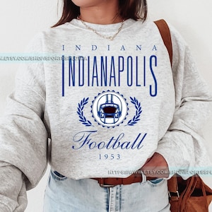 Indianapolis Football Vintage Sweatshirt T-Shirt,Indianapolis Colt Football Shirt, Retro Indianapolis Football Colt Fan Gift FTS24