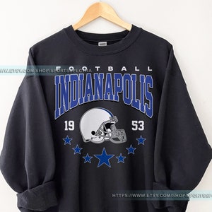 Indianapolis Football Vintage Sweatshirt T-Shirt,Indianapolis Colt Football Shirt, Retro Indianapolis Football Colt Fan Gift FSD24