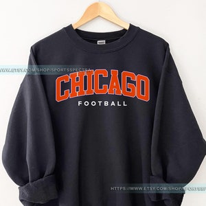 Chicago Football Vintage Sweatshirt T-Shirt,Retro Chicago Bear Football Sweatshirt , Chicago Bear Fan Gift , Sunday Football FDA12
