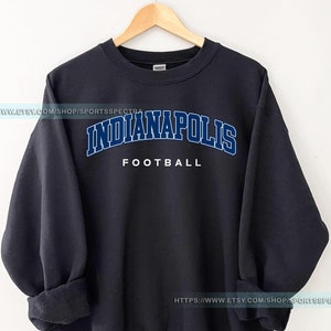 Indianapolis Football Vintage Sweatshirt T-Shirt,Indianapolis Colt Football Shirt, Retro Indianapolis Football Colt Fan Gift FDA24