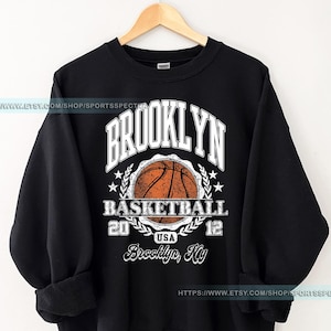 Brooklyn Net, Vintage Brooklyn Net Sweatshirt, Brooklyn Basketball, Nets Shirt, Vintage Basketball Fan Shirt, Retro Basketball BKB10