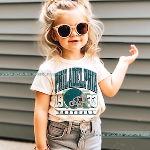 Philadelphia Football Vintage Toddler T-Shirt,Philadelphia Eagle Football Shirt,Football Tshirt,Eagle Retro Kids,Eagle Fan Gift FML4