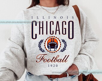 Chicago Football Vintage Sweatshirt T-Shirt,Retro Chicago Bear Football Sweatshirt , Chicago Bear Fan Gift , Sunday Football FTS12