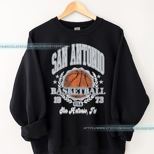 San Antonio Spur, Vintage San Antonio Spur Sweatshirt, Spurs Sweater, Spurs T-Shirt, Vintage Basketball Fan, Retro San Antonio BKB12