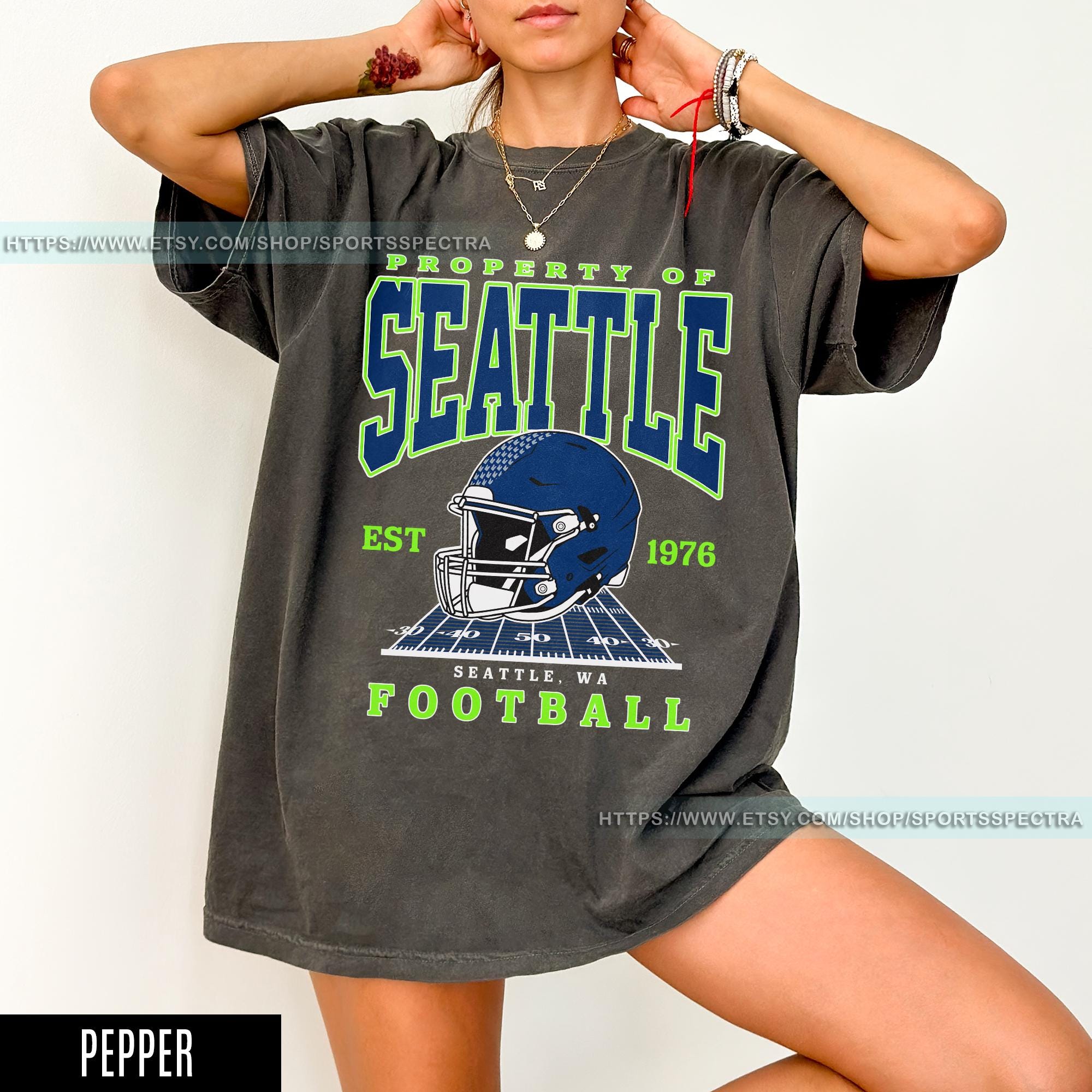 Vintage Seahawks Tee - Etsy