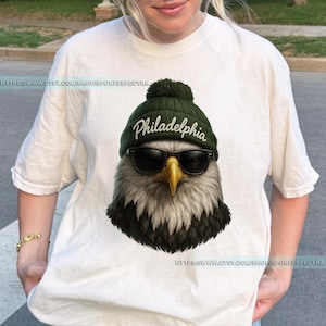 Philadelphia Football Mascot Style Comfort Colors T-Shirt, Philadelphia Football T-shirt, Football shirt, Philadelphia Retro T-shirt FMS4