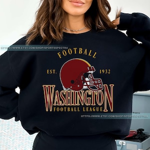 Washington Football Vintage Sweatshirt T-Shirt,Washington Crewneck Commander Sweater,Washington Fan Gift,Washington T-Shirt FYU27