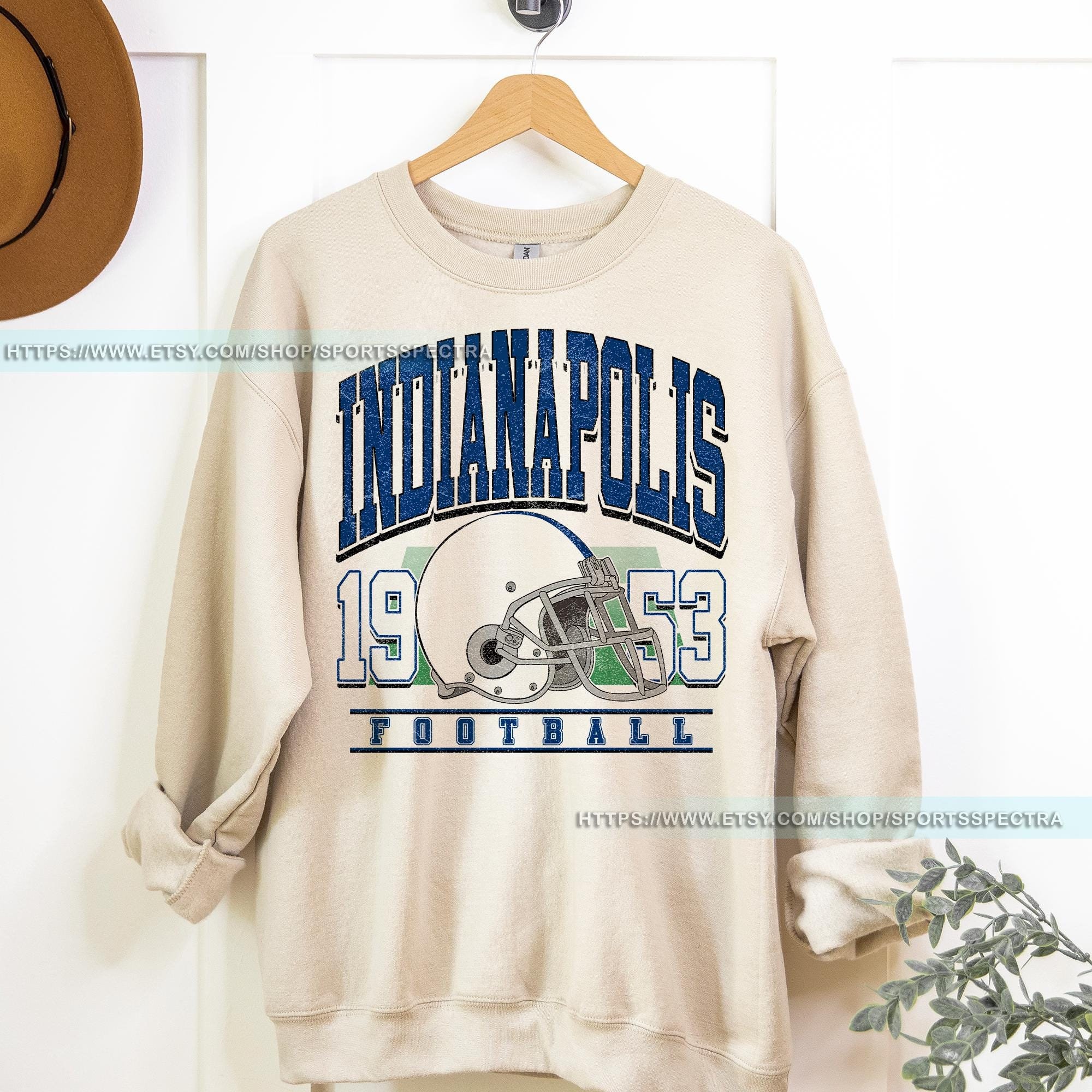 Indianapolis Football Vintage Sweatshirt T-Shirt,Indianapolis Colt Football Shirt, Retro Indianapolis Football Colt Fan Gift FML24