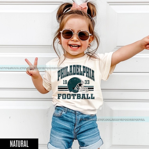 Philadelphia Football Vintage Toddler T-Shirt,Philadelphia Eagle Football Shirt,Football Tshirt,Eagle Retro Kids,Eagle Fan Gift FAG4