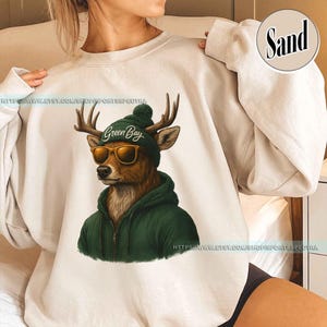 Green Bay Football Mascot Sweatshirt T-Shirt, Retro Green Bay Packer Game Day Crewneck, Packers Sweatshirt, Packers Fans Gift FMS5