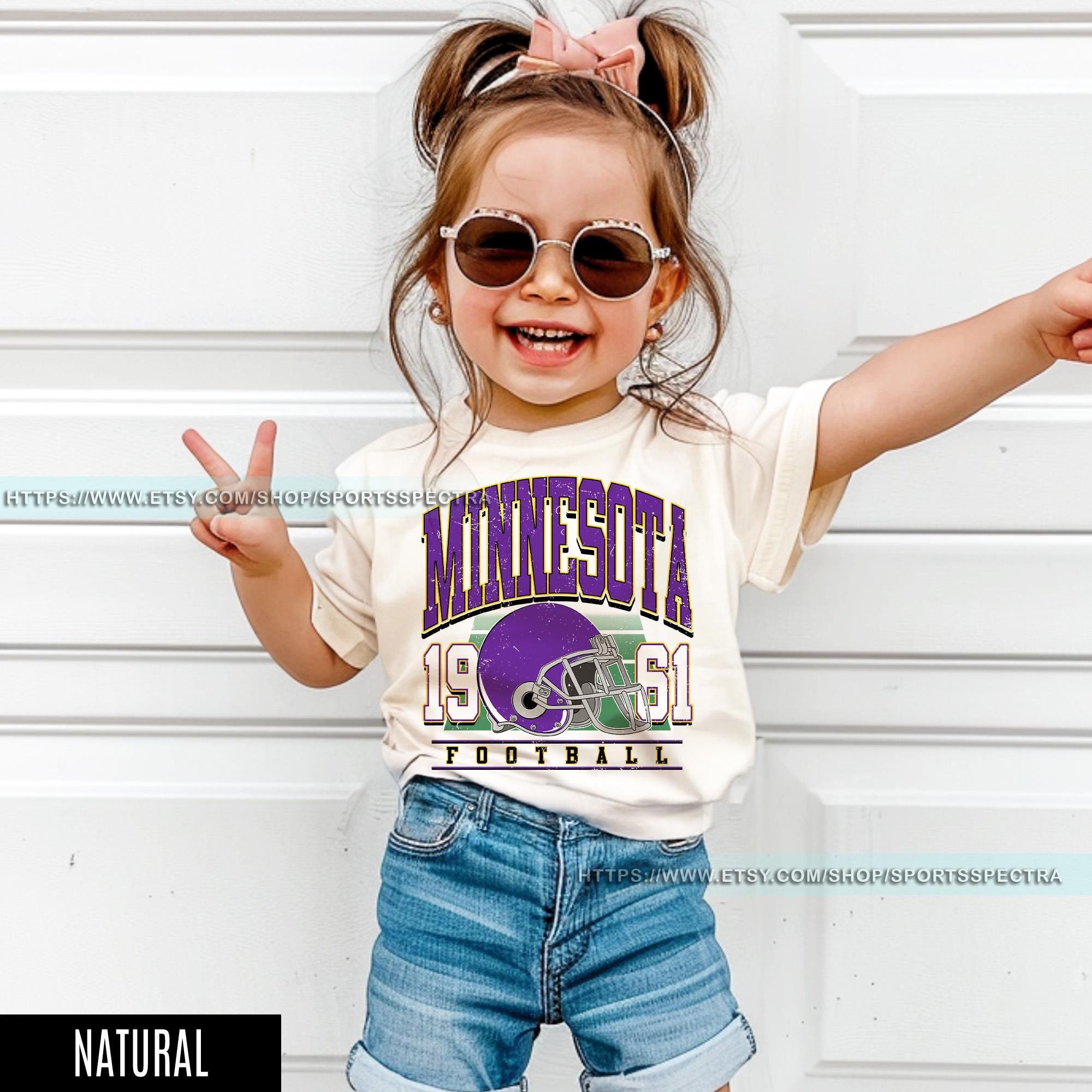 Minnesota Football Toddler T-Shirt, The Vikes Toddler, Vintage Minnesota Kids, Viking Toddler, Minnesota Fan Gift FML19