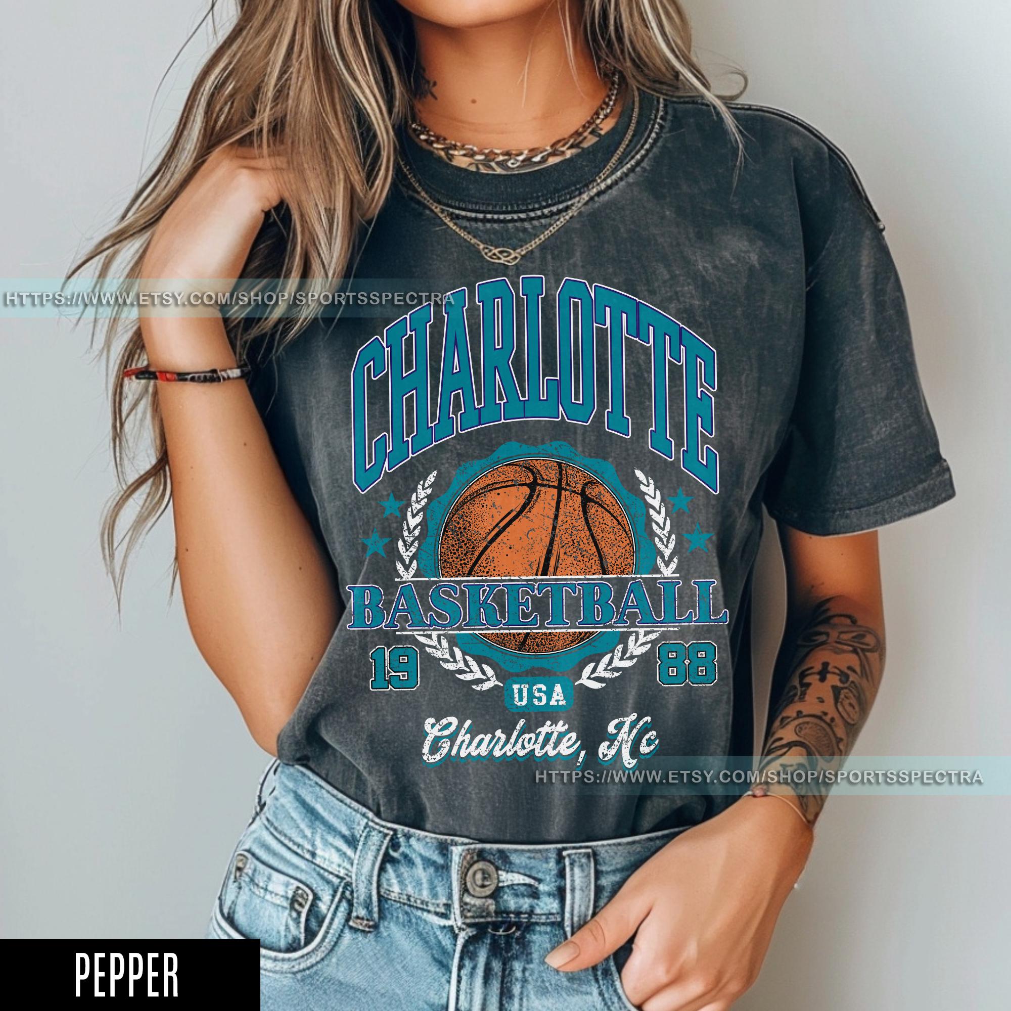 Charlotte Hornets Vintage - Etsy