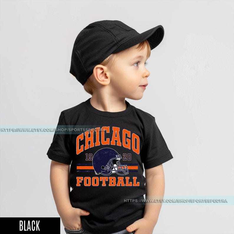 Chicago Football Vintage Toddler T-Shirt,Retro Chicago Bear Football Toddler , Chicago Bear Fan Gift , Sunday Football FAG12 画像 6