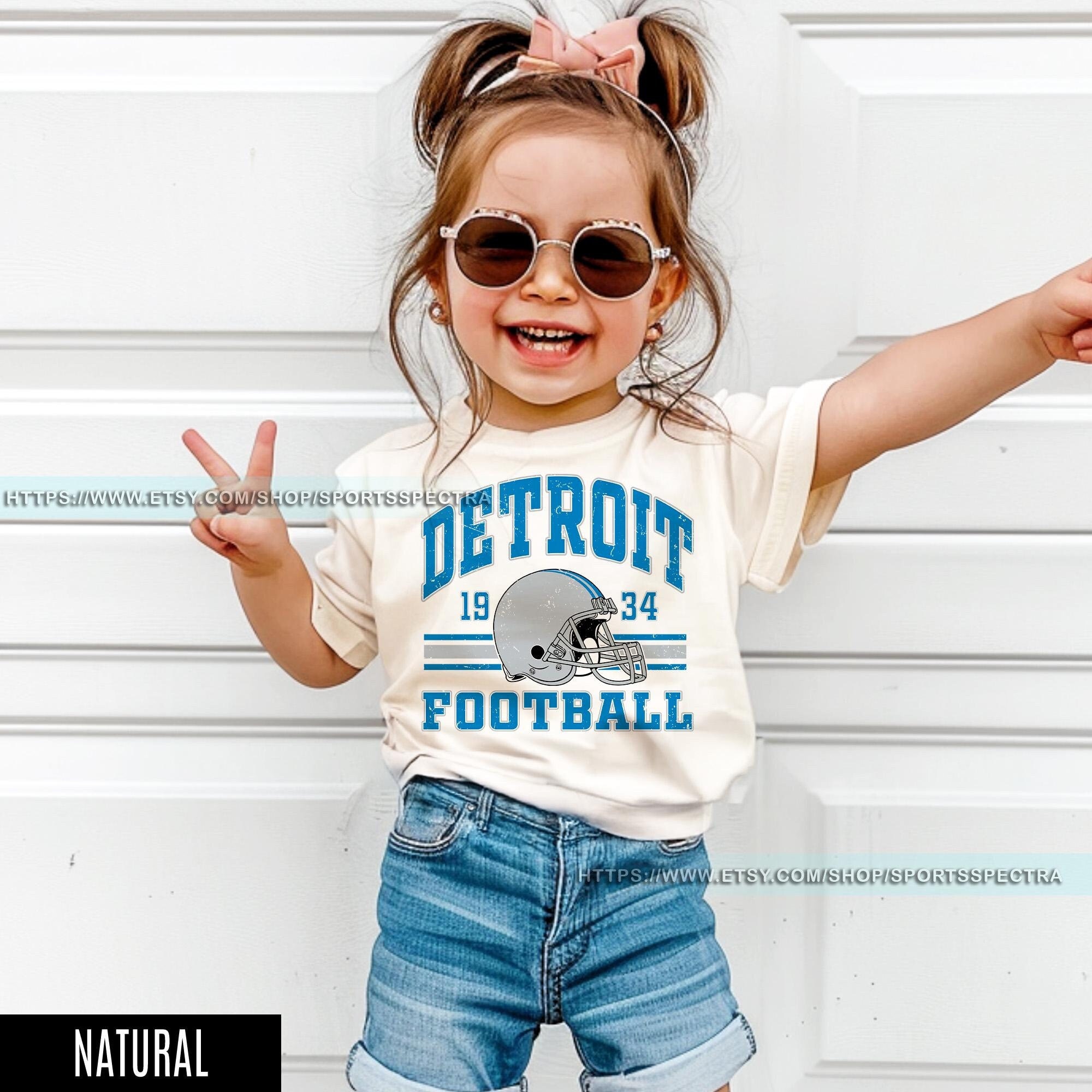 Detroit Football Vintage Toddler T-Shirt, Detroit Lion Football Tee, Detroit Football Shirt, Detroit Lion Sweater, Sunday Football FAG18