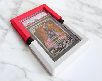 3D Printed Poké Ball PSA Card Holder | Graded Slab Display Stand