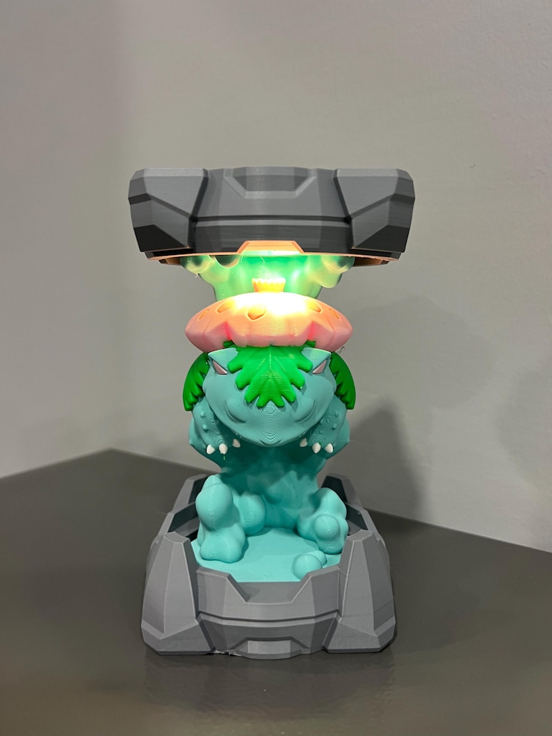 Charizard-Blastoise-Venusaur Clone Led Litght and PSA Holder — 3D-Printed Custom image 8