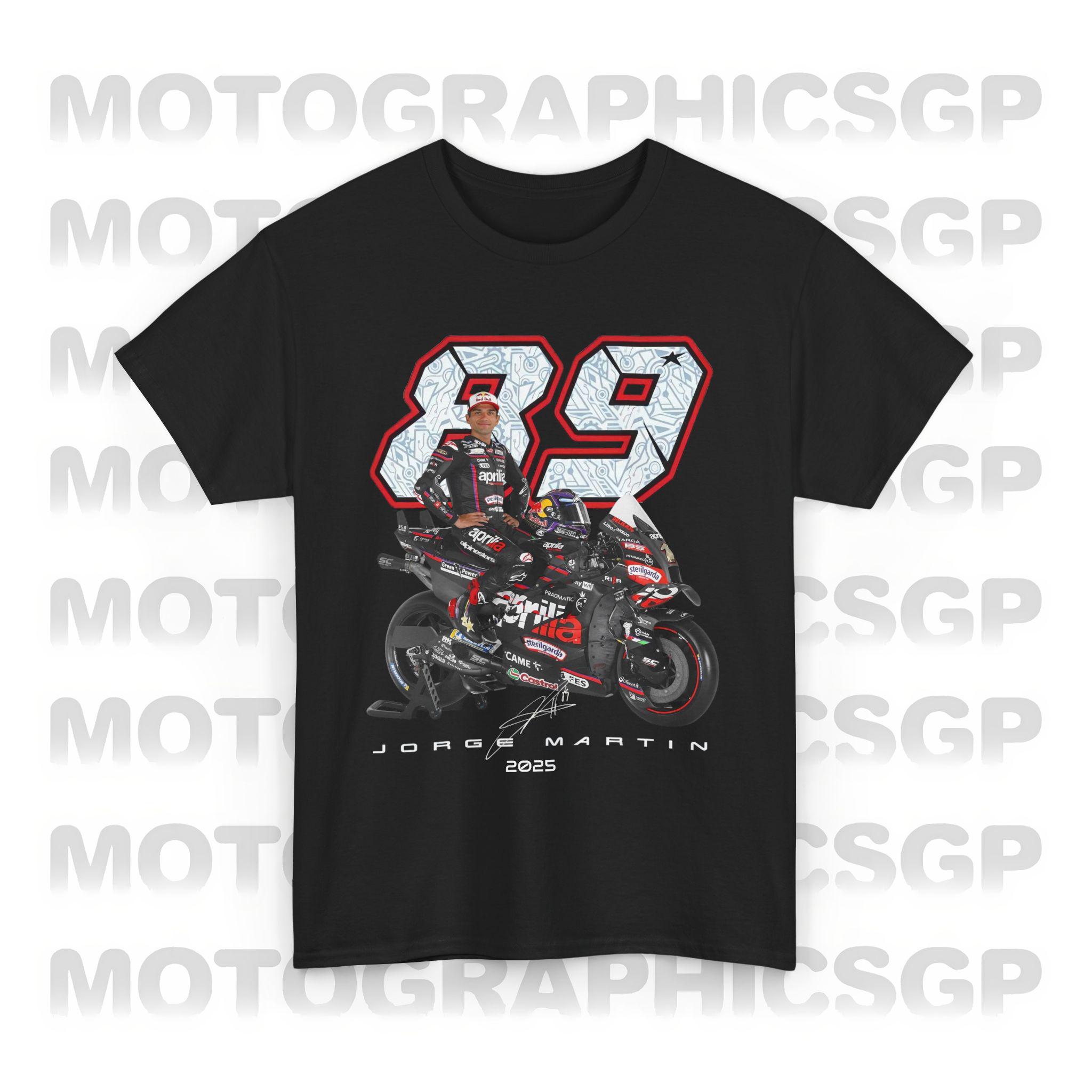 MotoGP 日本グランプリ　シャツ　ビブス MotoGP ホルヘ マルティン アプリリア 2025 シャツ、Martinator