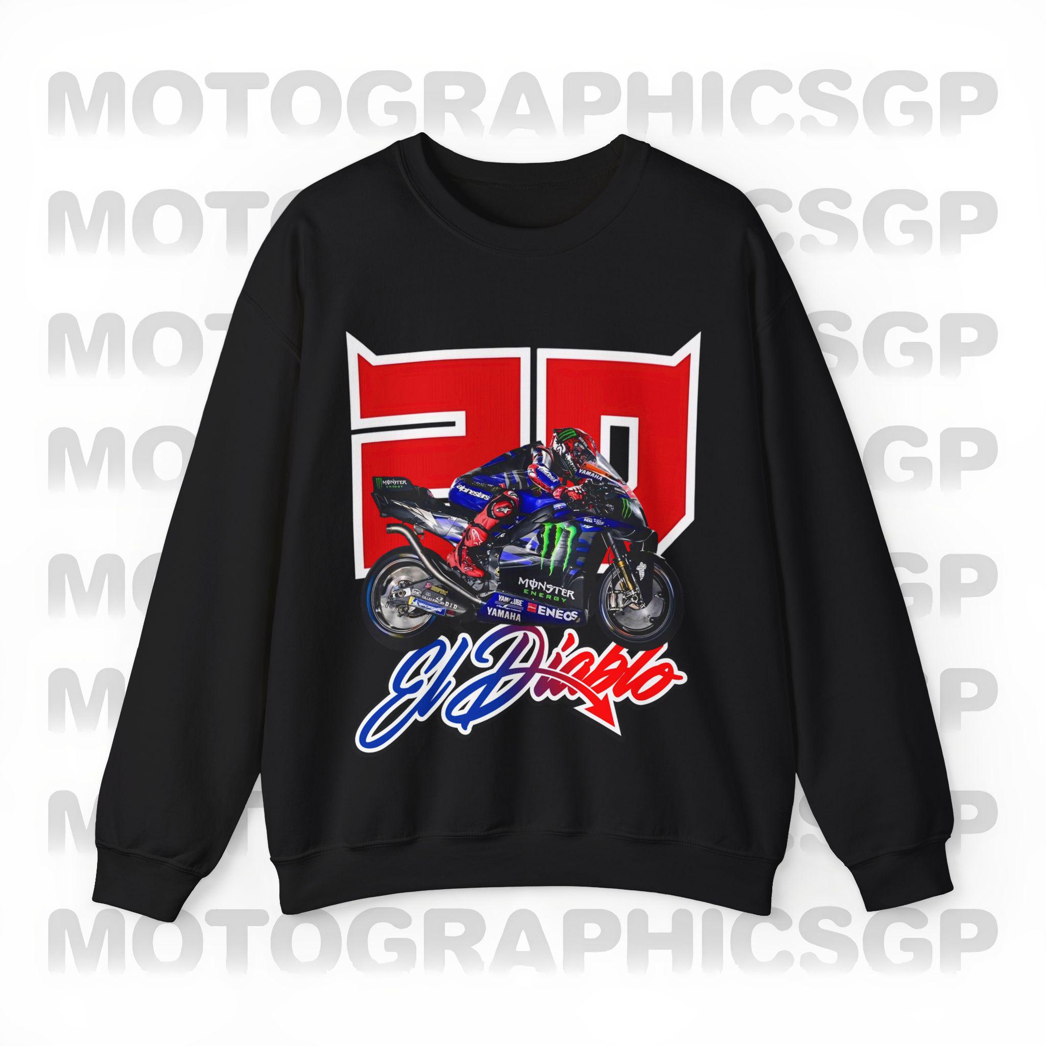 Motogp Fabio Quartararo 20 Sweatshirt, Hoodie Yamaha Quartarao 20 ...