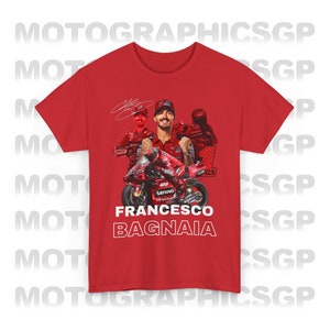 MotoGP Bagnaia Pecco 63 Shirt Graphic Word Champion, Pecco Francesco Bagnaia Merchandise Pecco MotoGP Shirt Race Road Racing Clothing Tee