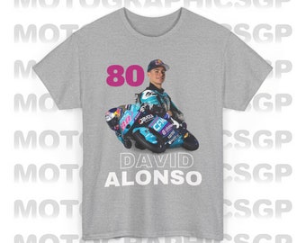 MotoGP デビッド アロンソ 80 シャツ Moto3 アロンソ チャンピオン 80