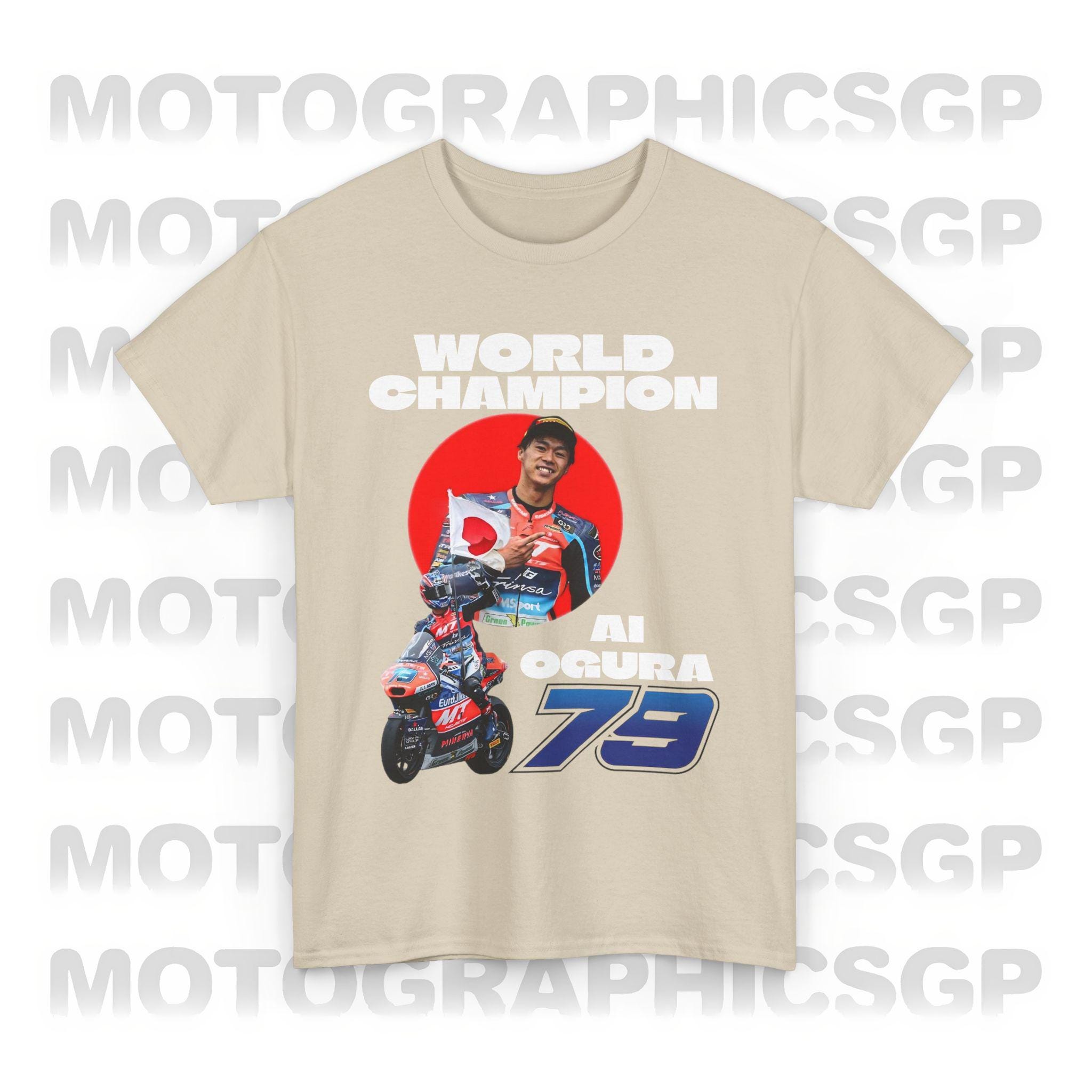 Moto2♯79 AI OGURA チャンピオン記念シャツ 日本未発売 かすま XXS Moto2♯79 AI OGURA チャンピオン記念シャツ 日本未発売 かすま XXS
