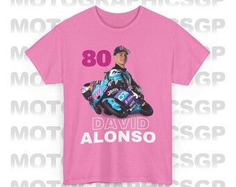 MotoGP デビッド アロンソ 80 シャツ Moto3 アロンソ チャンピオン 80