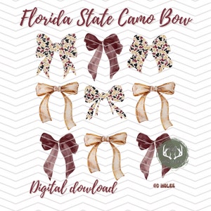 FSU camo bows png