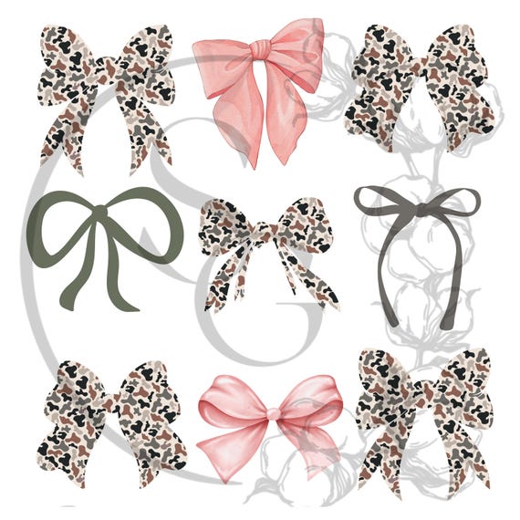 Old School Camo Bow png