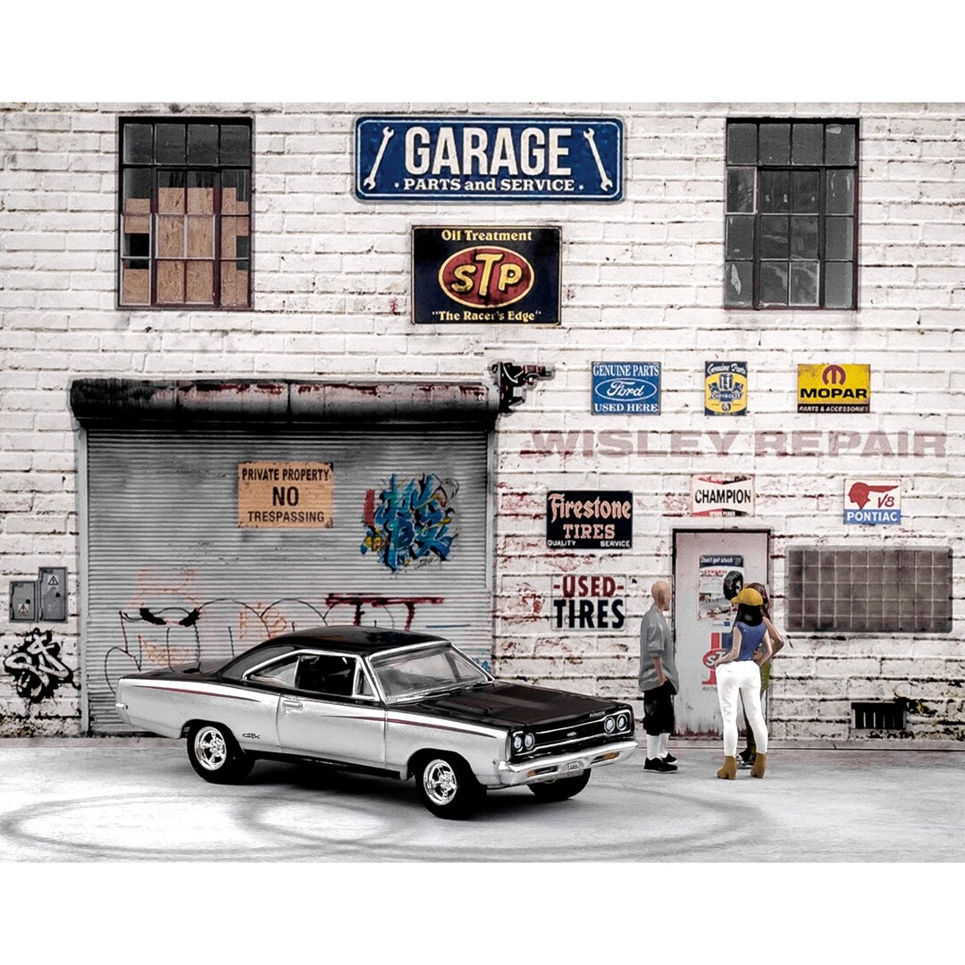1/64 Scale Backdrop Diorama Display Diecast Vehicles Digital Download ...