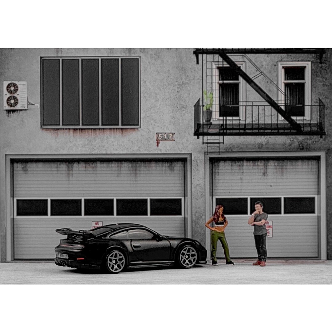 1/64 Scale Backdrop Diorama Display Diecast Vehicles Digital Download ...