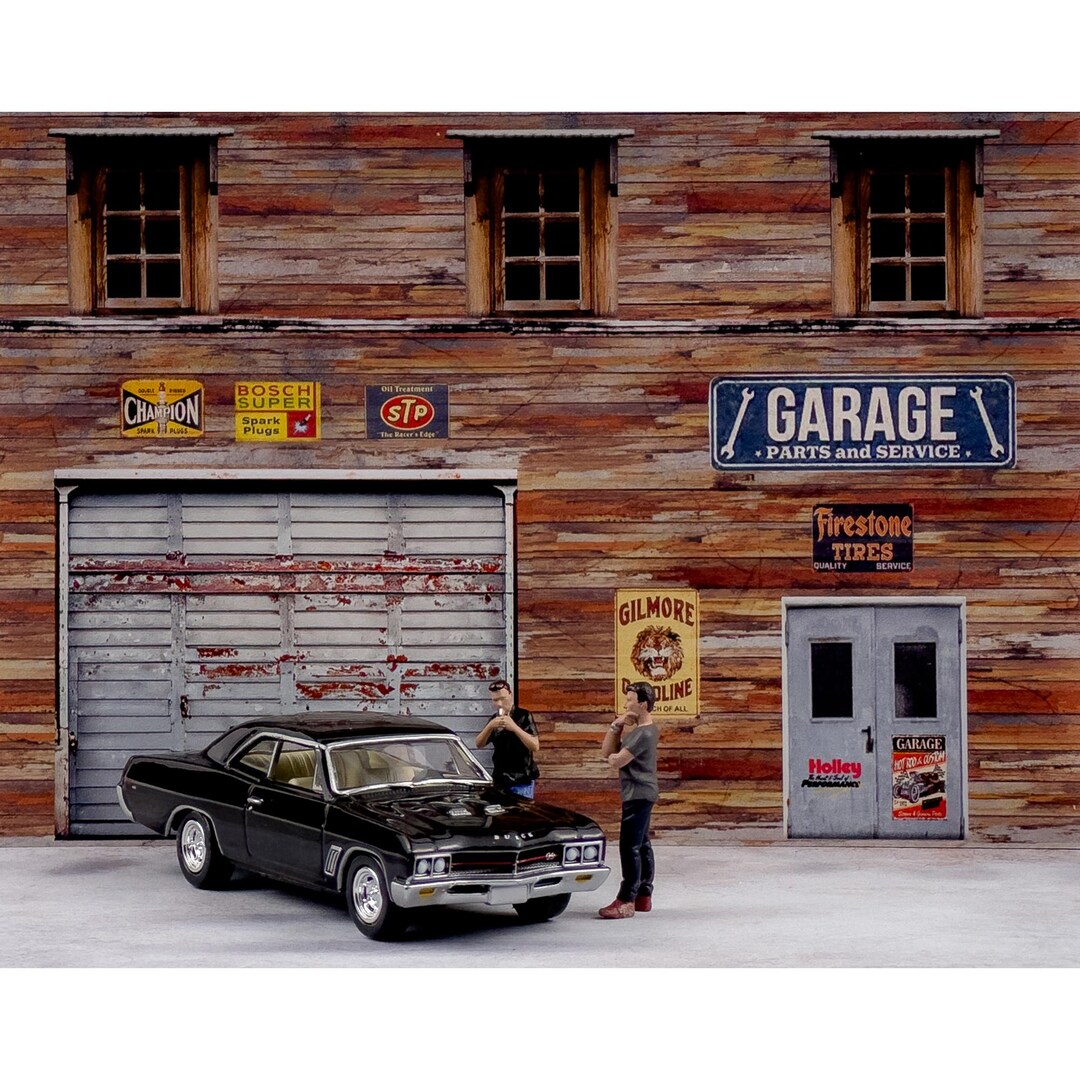 1/64 Scale Backdrop Diorama Display Diecast Vehicles Digital Download ...