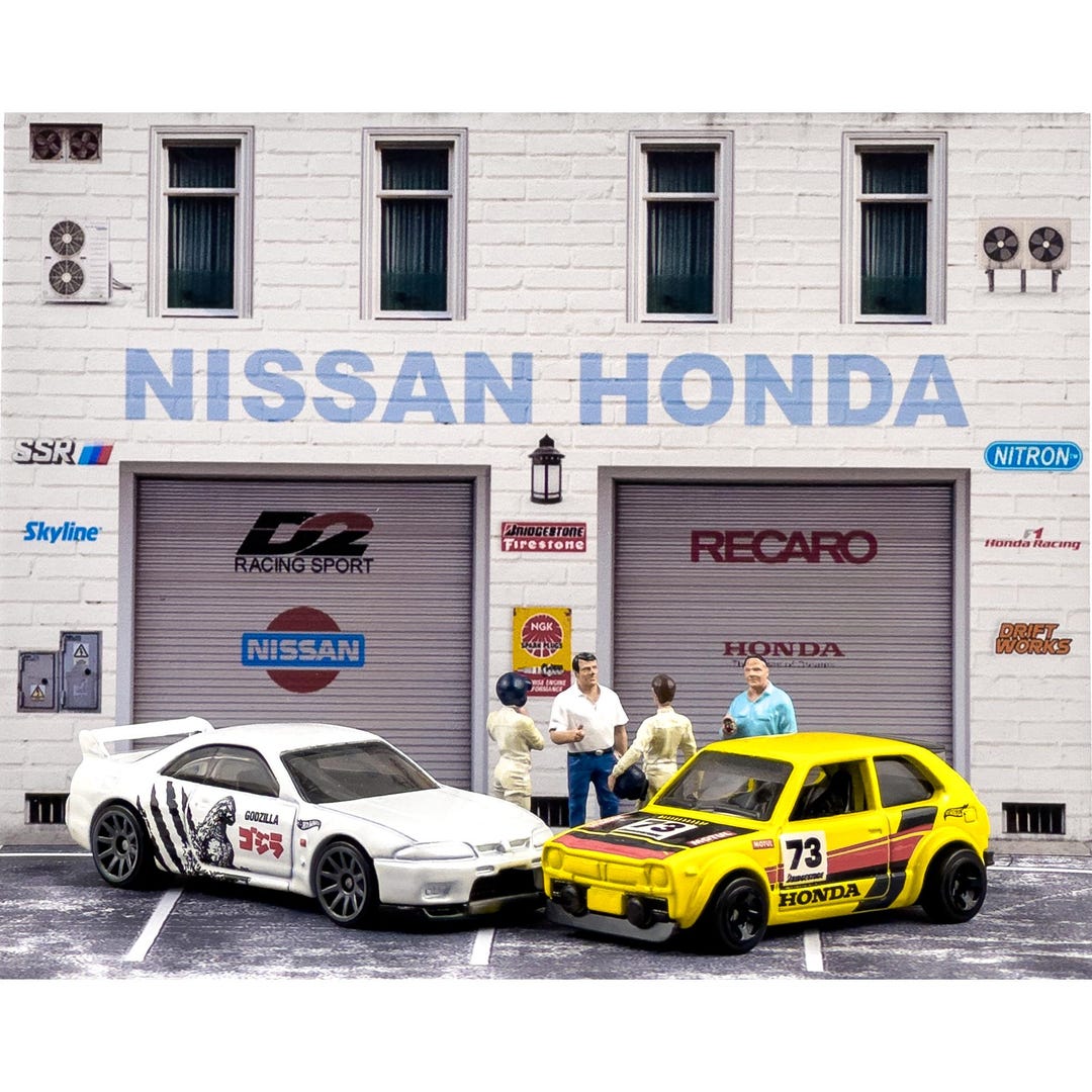 1/64 Scale Backdrop Diorama Display Diecast Vehicles Digital Download ...