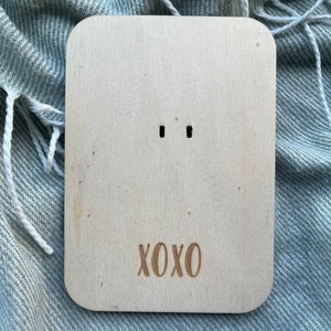 Wenskaart “XOXO”