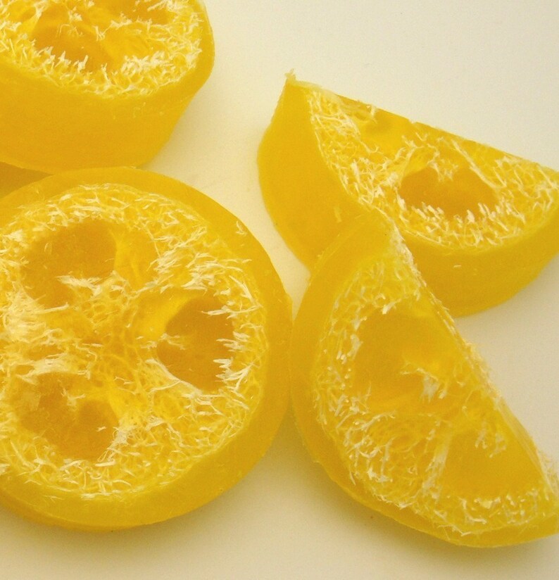 Lemon Sugar Loofa Soap image 2